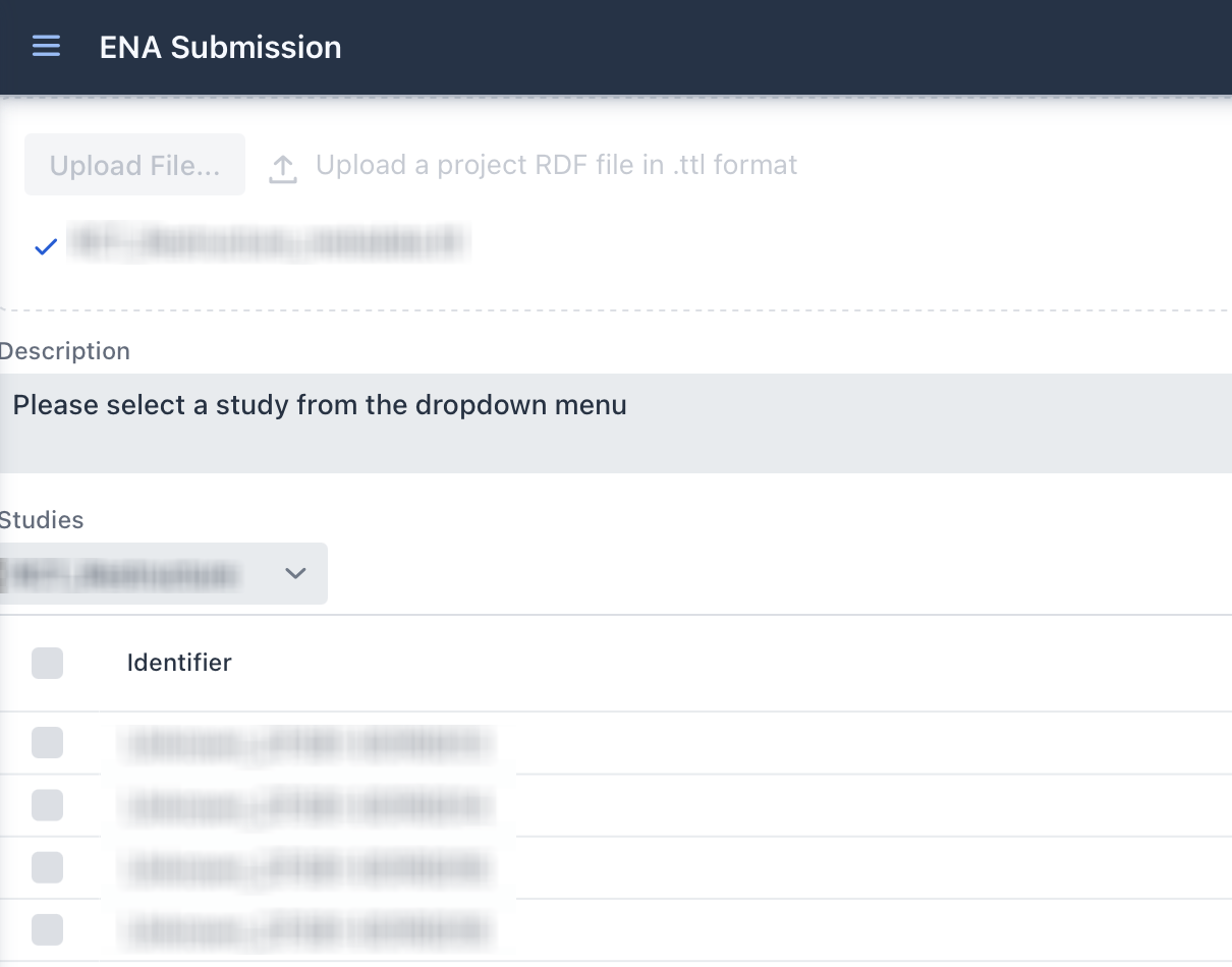 ENA XML Creation