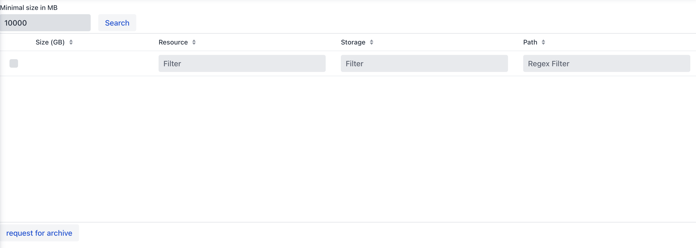 irods archive